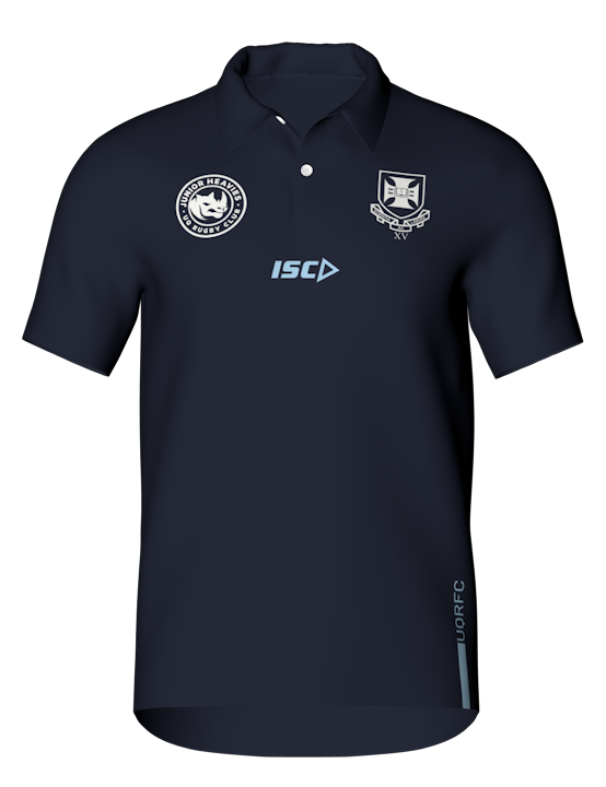 Junior Heavies Navy Polo - UQ Rugby Club Brisbane