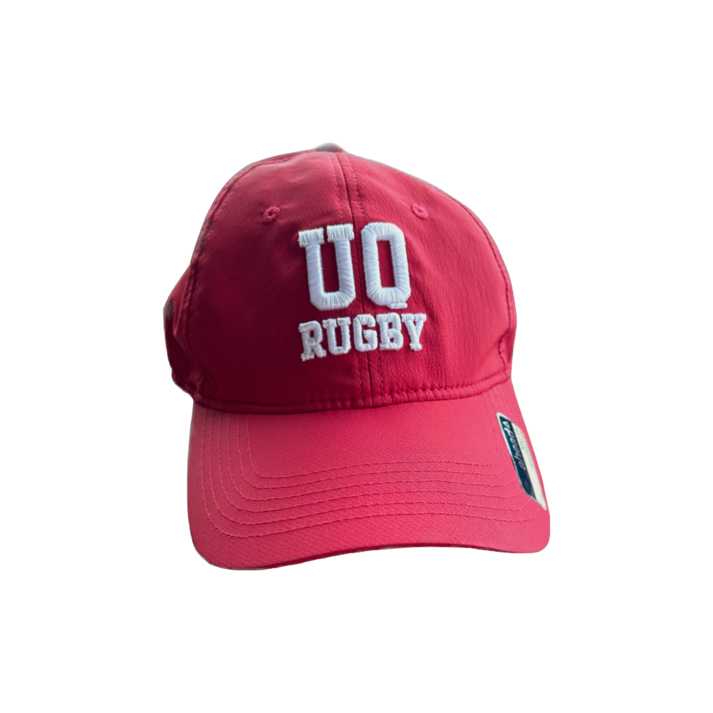 UQ Rugby Cap Red - UQ Rugby Club Brisbane